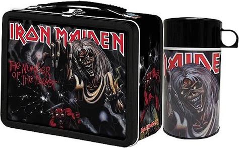 iron maiden metal lunch box|Iron Maiden Lunchbox for sale .